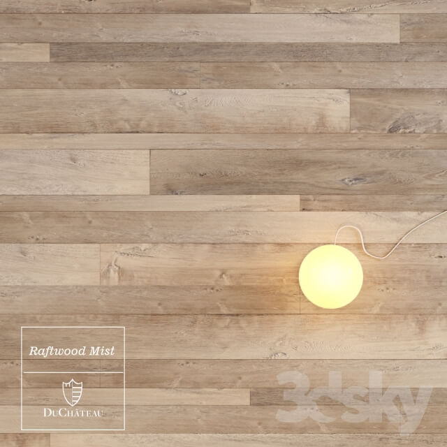 Wood Raftwood Mist wooden floor by DuChateau