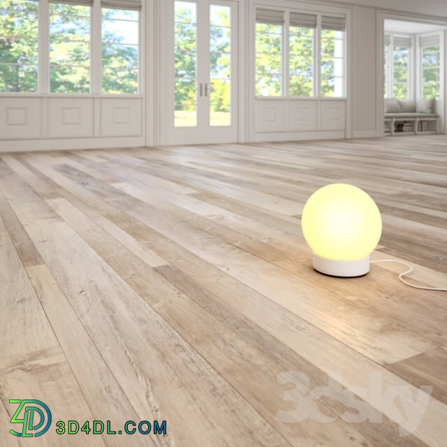 Wood Raftwood Mist wooden floor by DuChateau