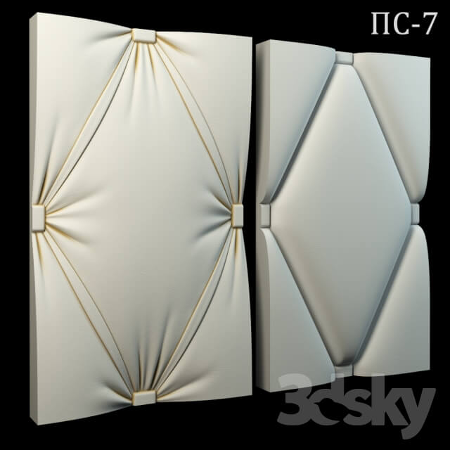 Decorative 3D panel PS 7