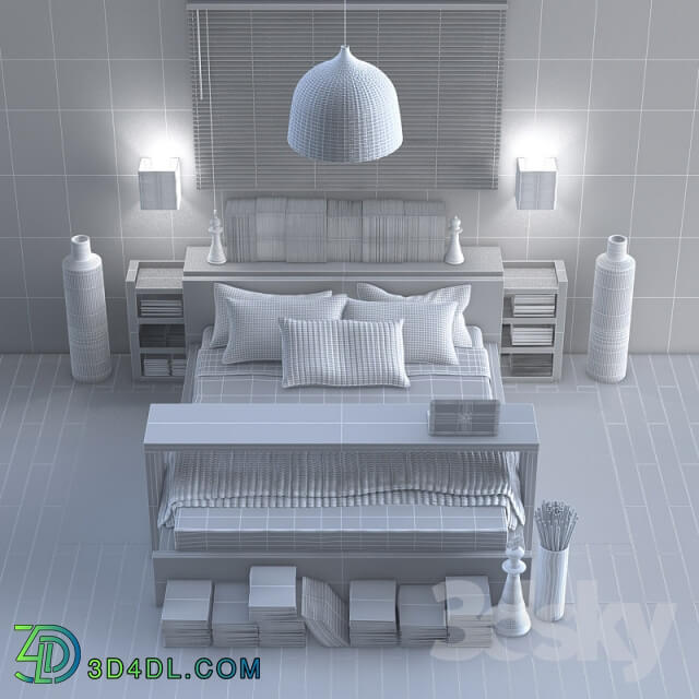 Bed Chambre MALM