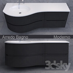 Vanity washbasin Arredo Bagno Moderno 