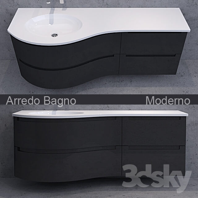 Vanity washbasin Arredo Bagno Moderno