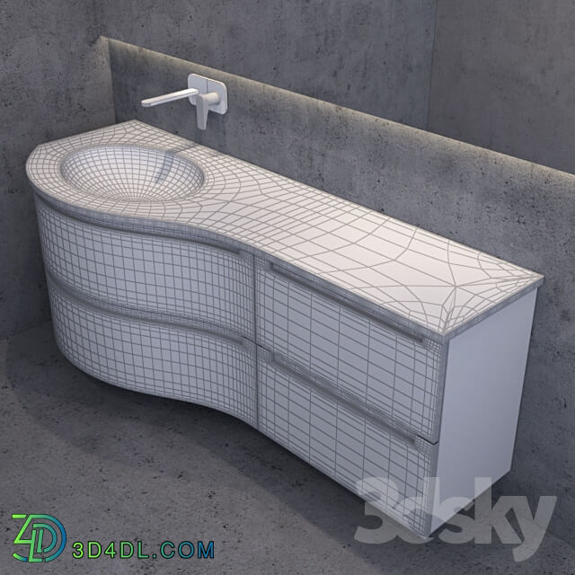 Vanity washbasin Arredo Bagno Moderno