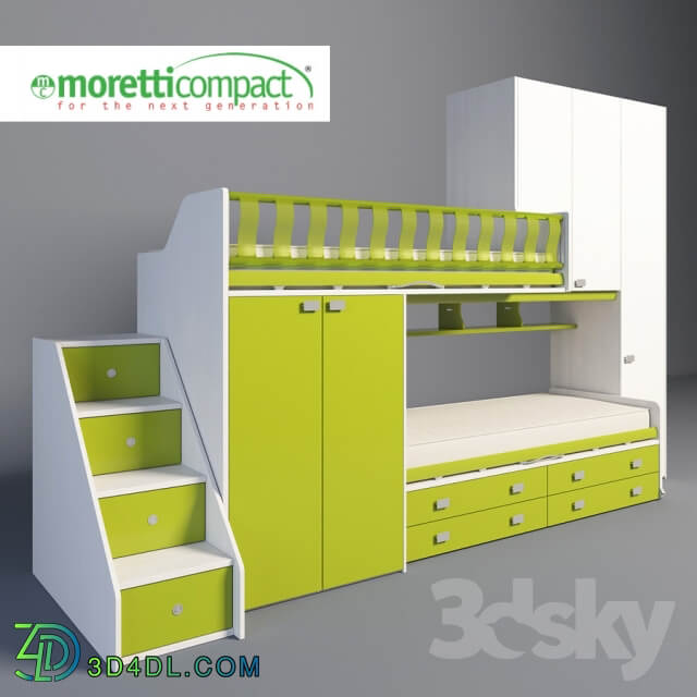 Bed Moretti Compact