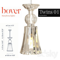 Hanging lamp Bover Twins 01 