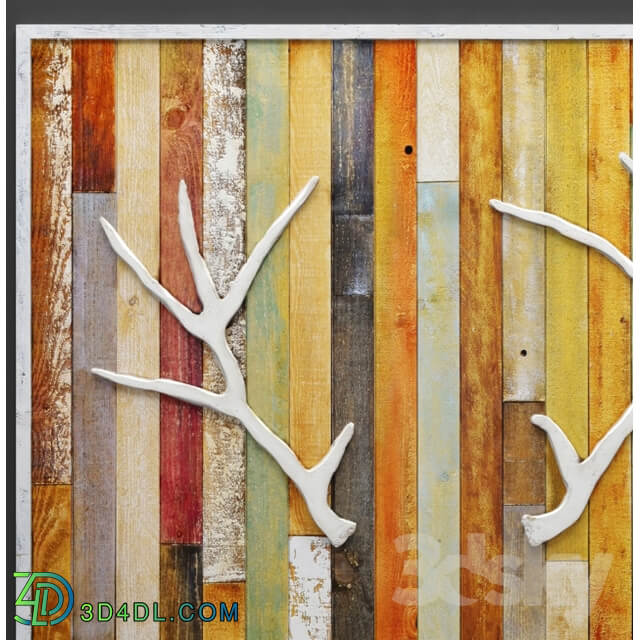 Other decorative objects Wall decor DEER LODGE