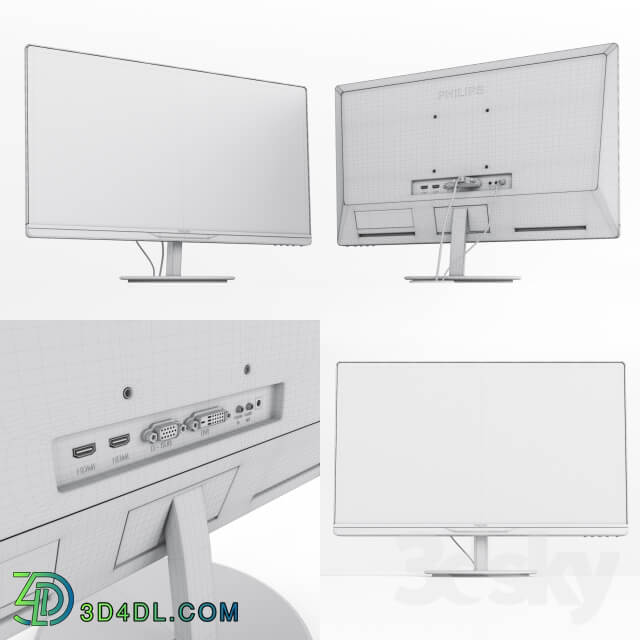 PHILIPS 234E PC other electronics 3D Models