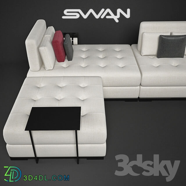 Sofa Swan Italia Hemingway