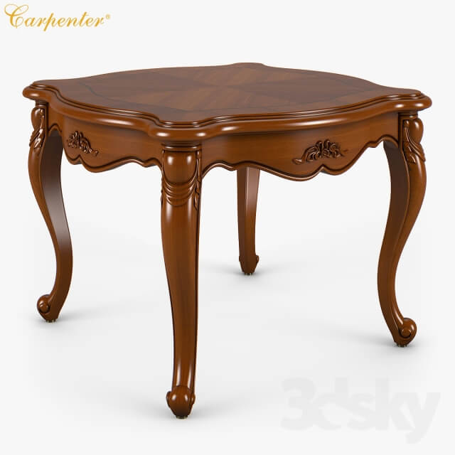 2601200 230 1 Carpenter Small square tea table 760x760x551