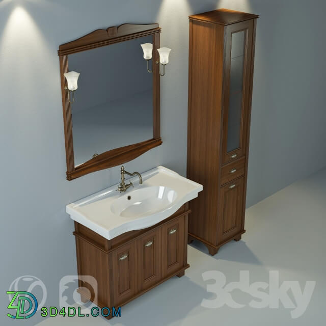 Bath Furniture Aquanet Nicole 90