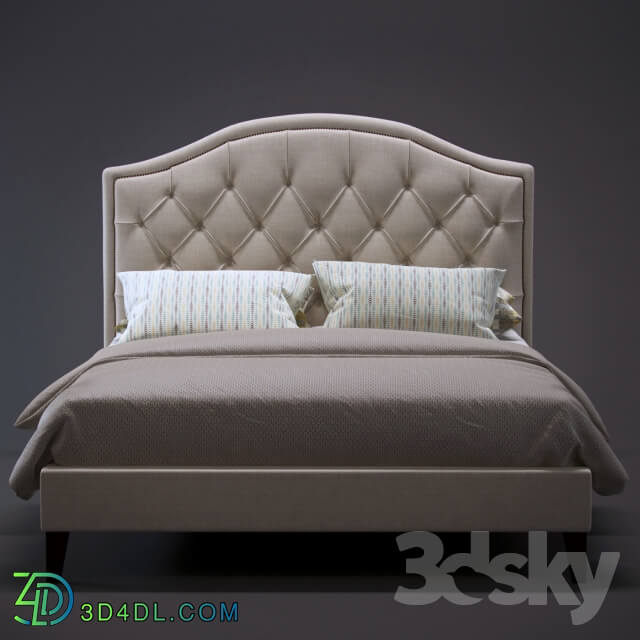 Bed H60F Tufted Bedframe