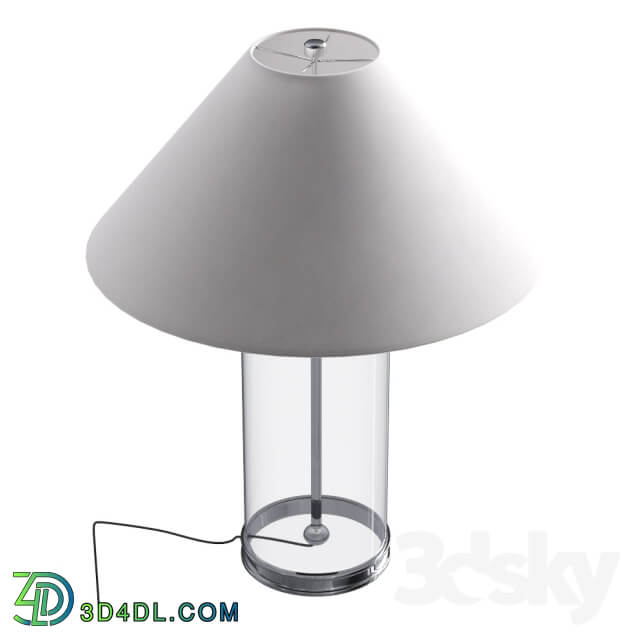 Ralph Lauren MODERN TABLE LAMP IN POLISHED SILVER
