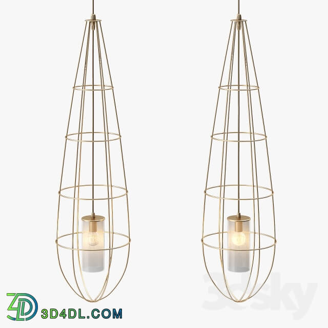 Hamilton Conte Zeppelin Pendant Light