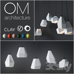 Clay OM Architecture Lamp 