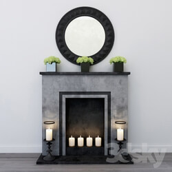 Decorative fireplace 2 