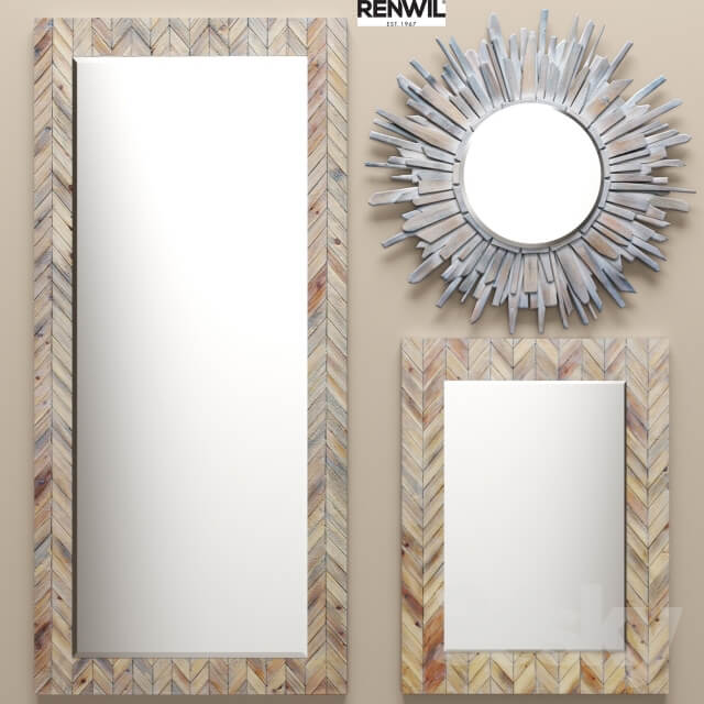 a set of mirrors RENWIL