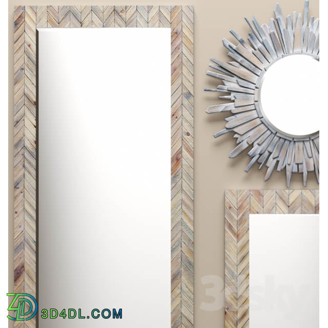 a set of mirrors RENWIL