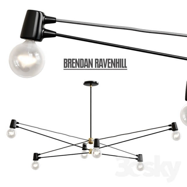 Brendan Ravenhill Cord Chandelier