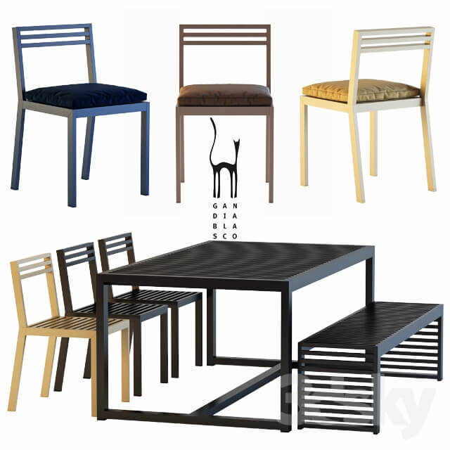 Table Chair GANDIABLASCO DNA