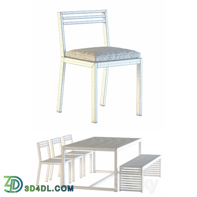 Table Chair GANDIABLASCO DNA