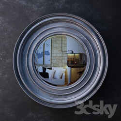 Mirror Round Sutton Convex Mirror 