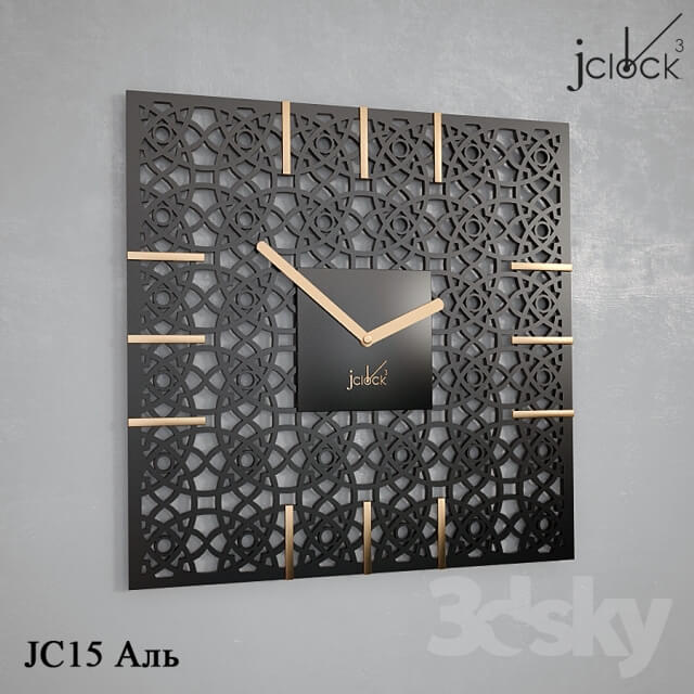 Watch Al JClock JC15 Watches Clocks 3D Models