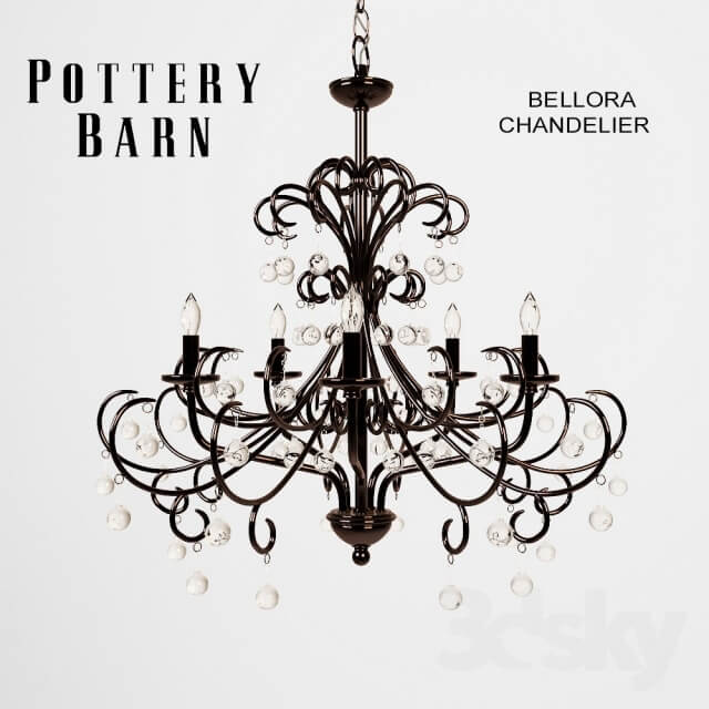 Pottery Barn Bellora Chandelier