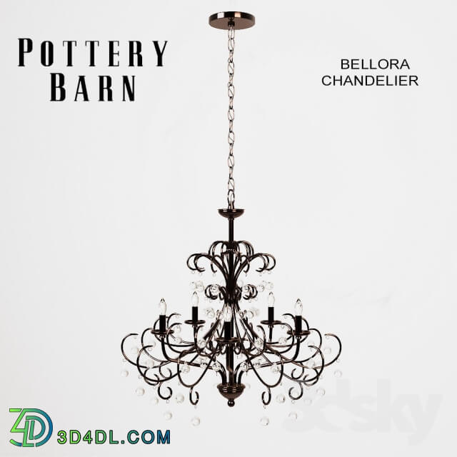 Pottery Barn Bellora Chandelier