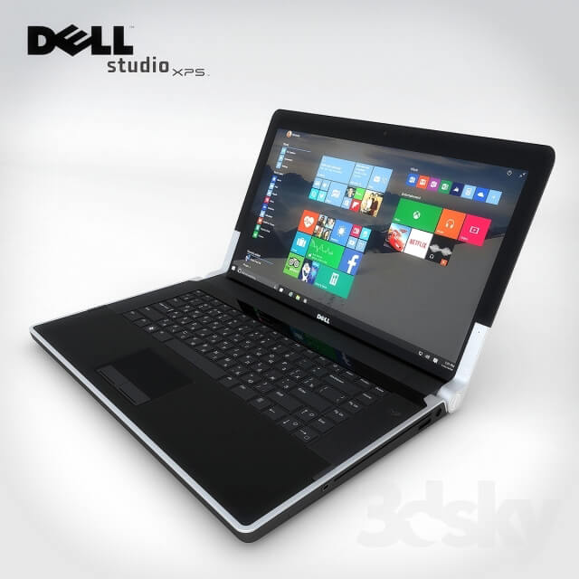 DELL studio XPS PC other electronics 3D Models
