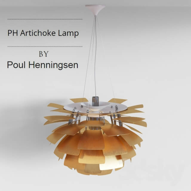 PH Artichoke Pendant Lamp by Paul Henningsen Pendant light 3D Models