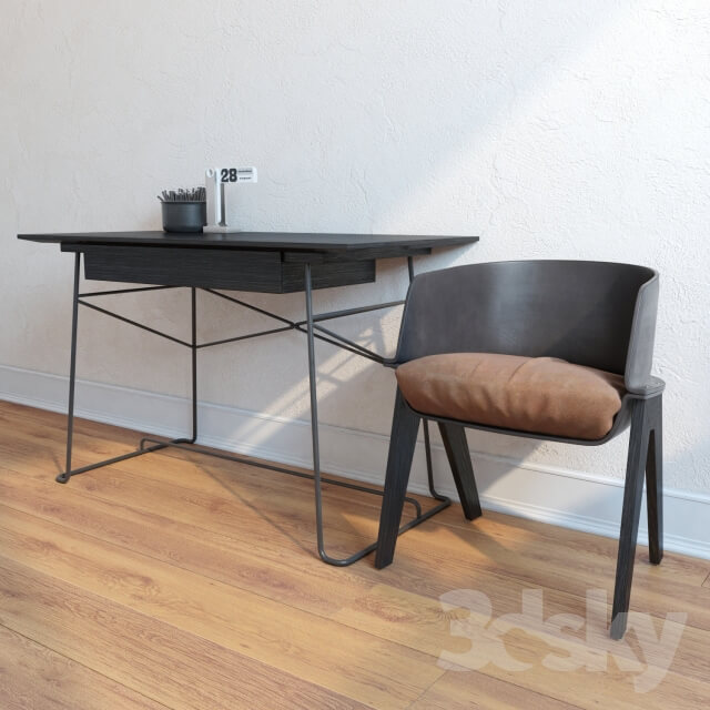 Table Chair Working area COEDITION