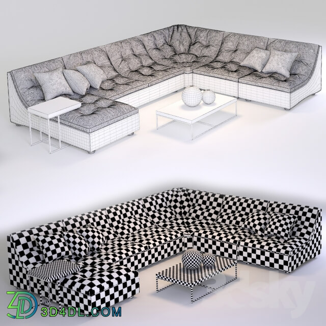 Modular sofa bed Estetica Malta