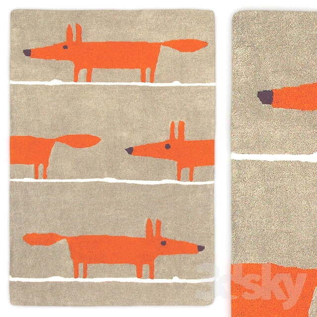 Miscellaneous Carpet Scion Mr Fox Cinnamon Rug