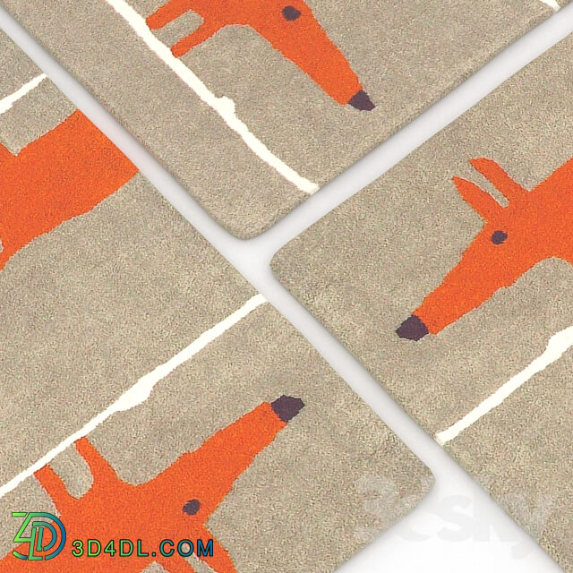 Miscellaneous Carpet Scion Mr Fox Cinnamon Rug