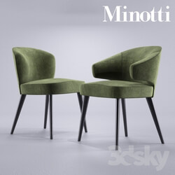 Minotti Aston Dining chairs Poltroncina 