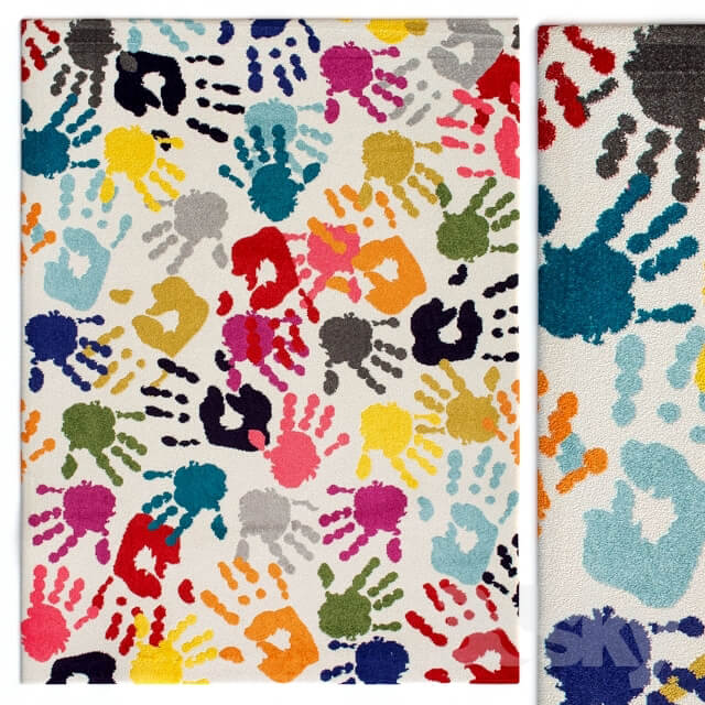 Miscellaneous Carpet nuLOOM Pinkie Handprint Rug