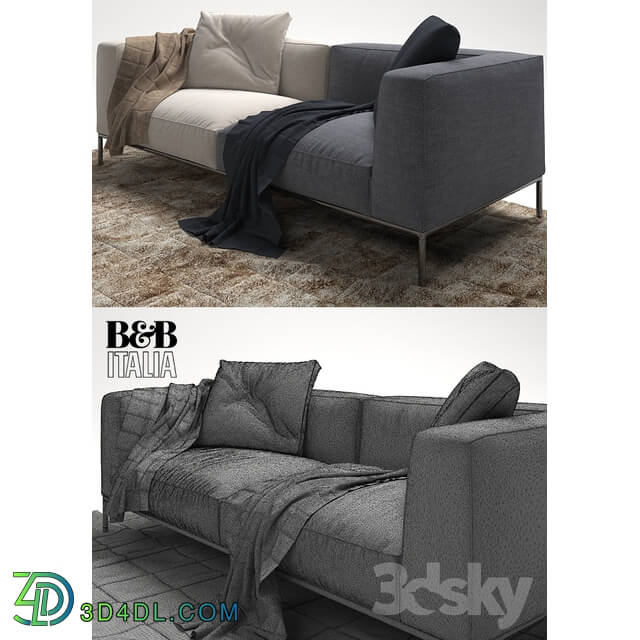 FRANK Sofa by B B Italia