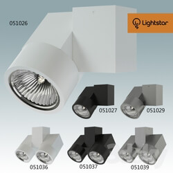 Lightstar. Lamps in the style TECHNO 