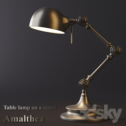 Table lamp on a stand Amalthea 