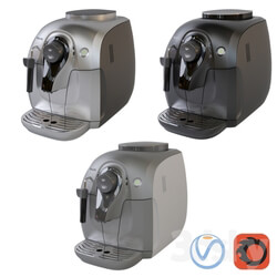 Kitchen appliances. Coffee Machine. Сoffee maker Philips HD 8649 3D Models 
