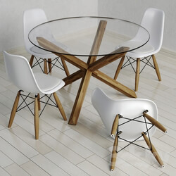 Table Chair Dining table quot Saskia quot and chair quot Eiffel quot  