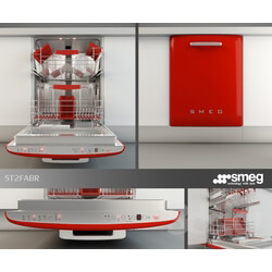 Kitchen appliance dishwasher smeg ST2FABR 