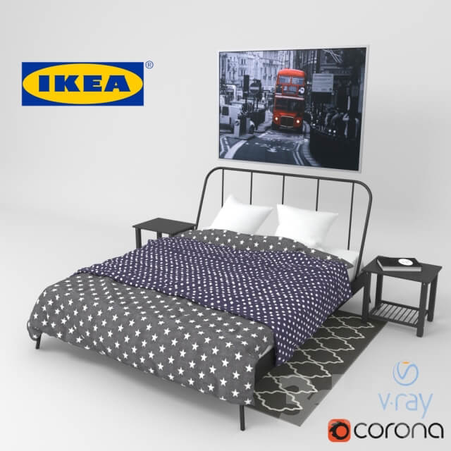 Bed Ikea Kopardal