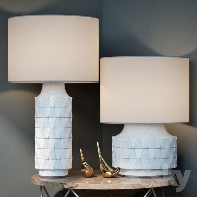 Ceramic Texture Table Lamp Tall