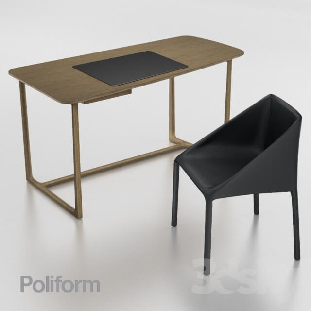 Table Chair Set a desk chair Poliform