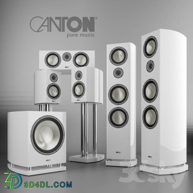 Hi Fi speaker set Canton Vento