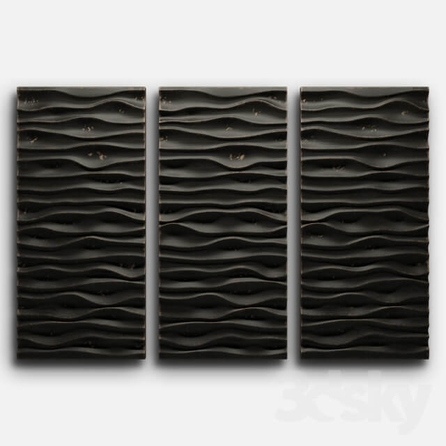 Other decorative objects wood 3d panel