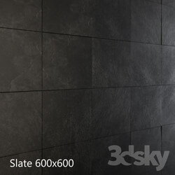 Stone Black and gray slate 
