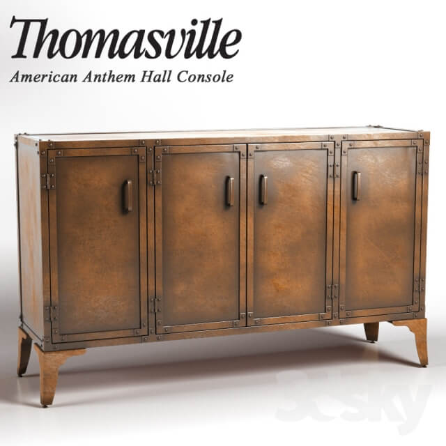 Sideboard Chest of drawer Thomasville American Anthem Hall Console