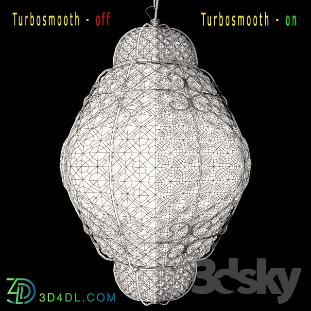 Bottega Veneziana ART.9852 Pendant light 3D Models